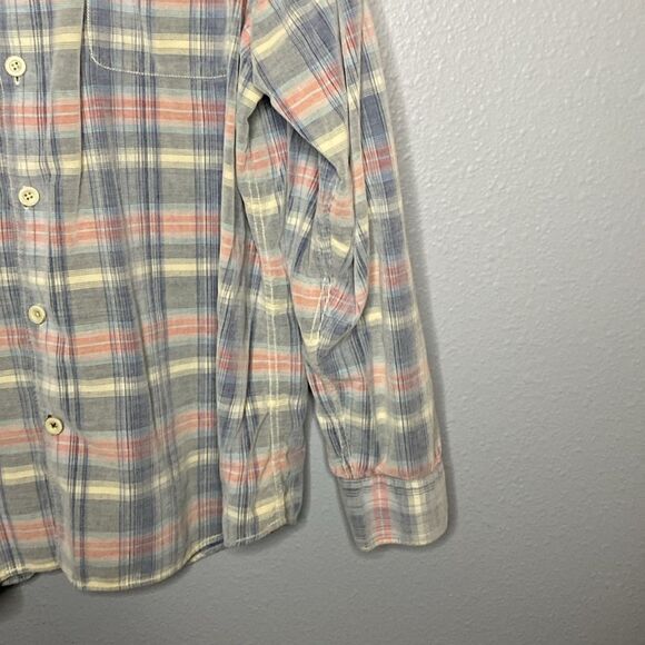 Tommy Bahama Pastel Pink Blue Soft Button Up Collared Shirt Size XXL - Picture 6 of 12